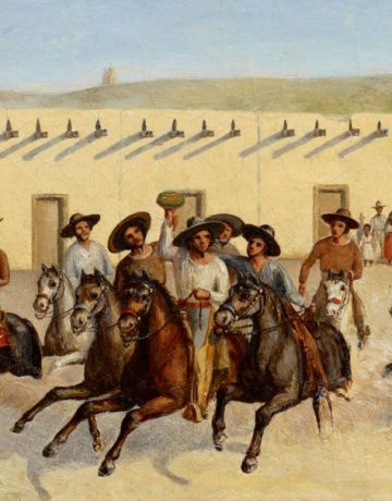 Corria de la Sandia, San Antonio Jean Louis Théodore Gentilz, 1848